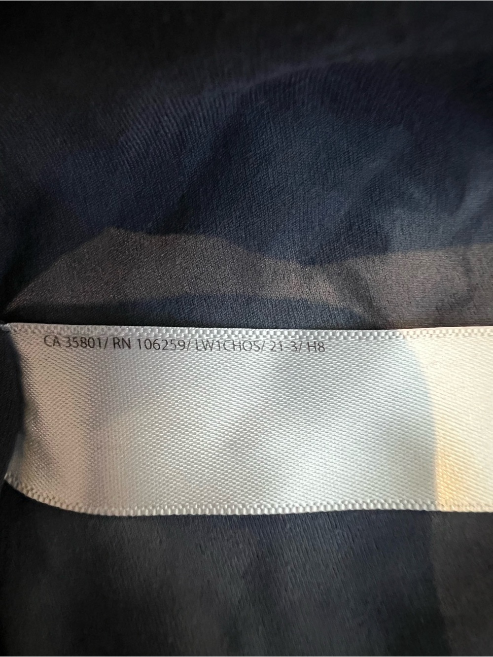 Lululemon Cool Racerback Tank Shorter Length -Diamond Dye Asphalt Grey True Navy - Picture 5 of 6